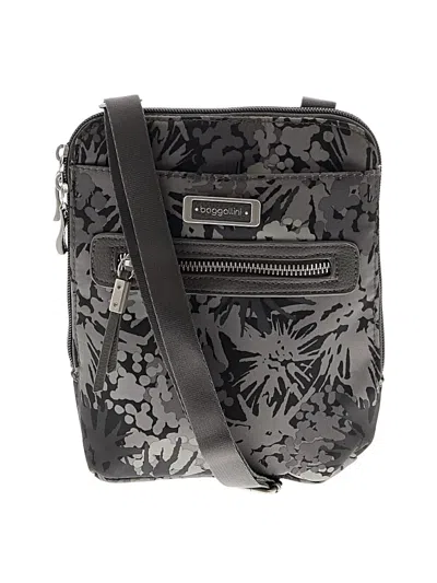 Pre-owned Baggallini Crossbody Bag In Gray