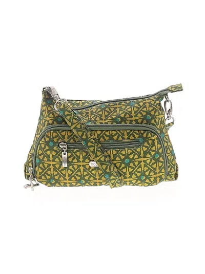 Pre-owned Baggallini Crossbody Bag In Green