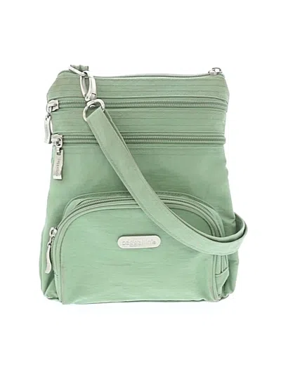 Pre-owned Baggallini Crossbody Bag In Green