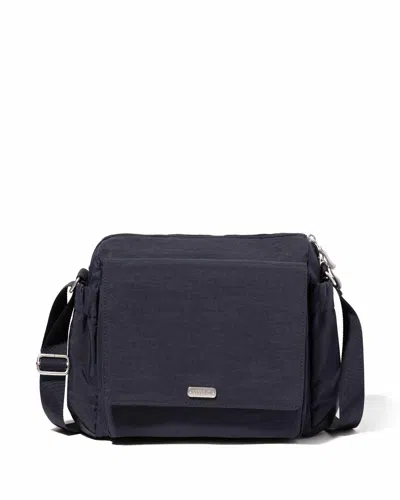 Baggallini Daily Machine Wash Messenger Bag In Blue