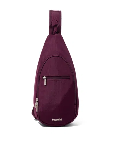 Baggallini Daily Sling Mini Bag In Purple