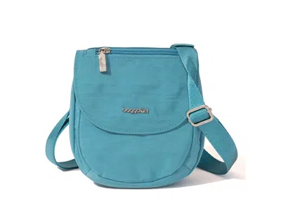Baggallini Dash Crossbody Cross Body Handbags Seaside Blue: One Size