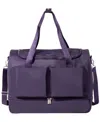 Baggallini Deluxe Fifth Avenue Weekender In Purple