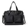 Baggallini Deluxe Fifth Avenue Weekender Bag In Black