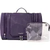 Baggallini Deluxe Toiletry Kit In Purple
