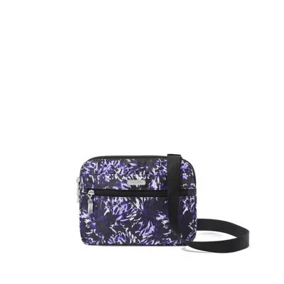 Baggallini Double Zip Medium Crossbody In Multi