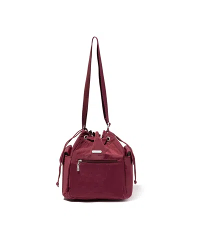 BAGGALLINI DRAWSTRING CROSSBODY BAG