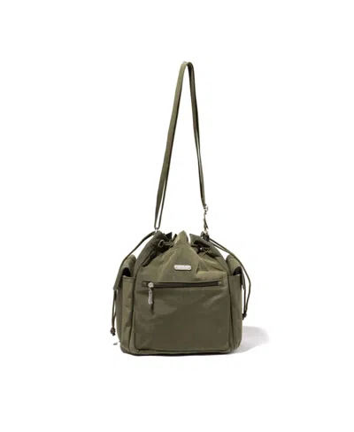 BAGGALLINI DRAWSTRING CROSSBODY BAG