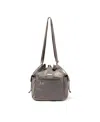 Baggallini Drawstring Crossbody Bag In Pewter