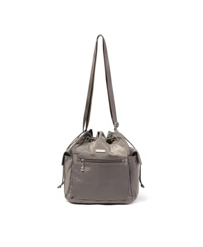 BAGGALLINI DRAWSTRING CROSSBODY BAG