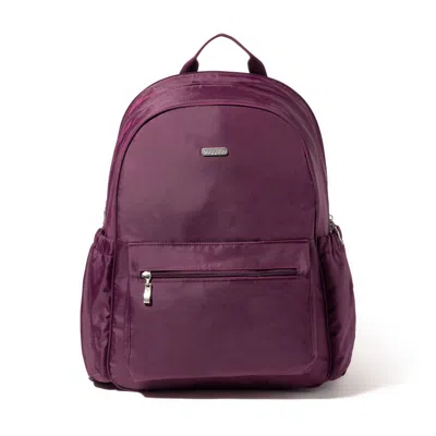 Baggallini Essential Laptop Backpack In Purple