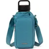 Baggallini Everyday Water Bottle Crossbody In Seaside Blue