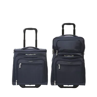 Baggallini Expandable Underseat Carry-on In Blue