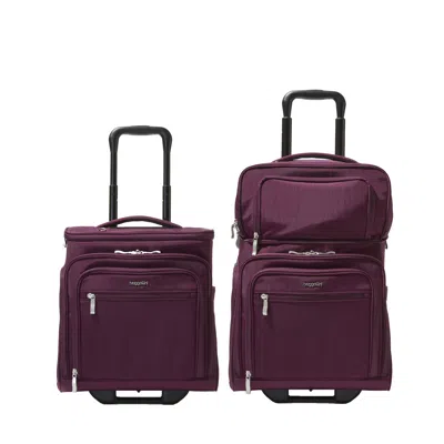 Baggallini Expandable Underseat Carry-on In Purple