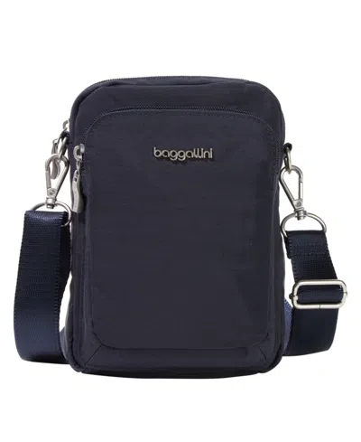 Baggallini Explorer Mini Crossbody Handbag In Blue