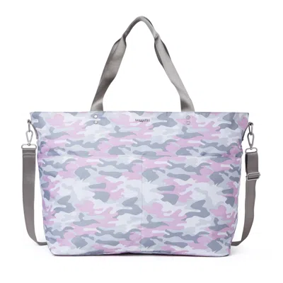 Baggallini Extra-large Carryall Tote In Gray