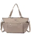 Baggallini Extra Large Modern Avenue Tote Bag In Gray