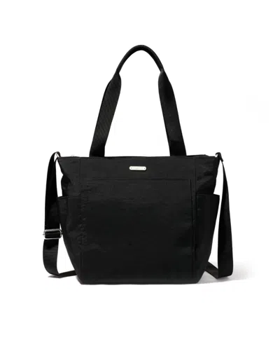 Baggallini Get Carried Away Tote Bag In Black