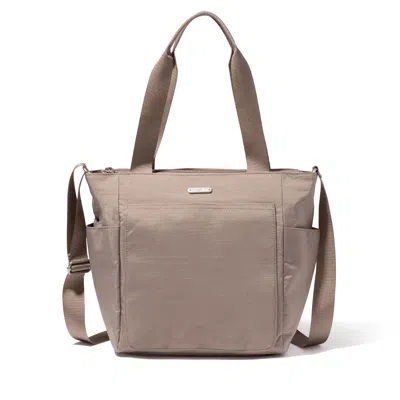 Baggallini Get Carried Away Tote In Gray