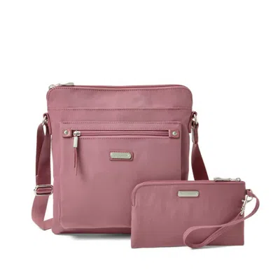 Baggallini Go Bagg With Rfid Phone Wristlet In Pattern