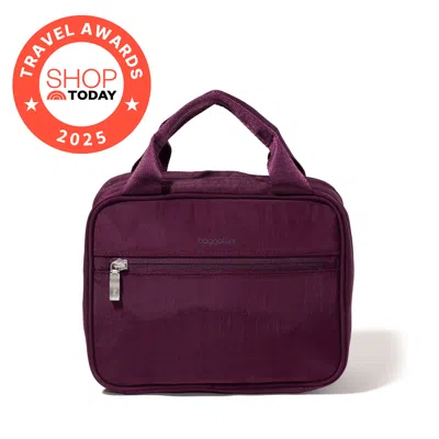 Baggallini Hanging Travel Toiletry Kit In Red