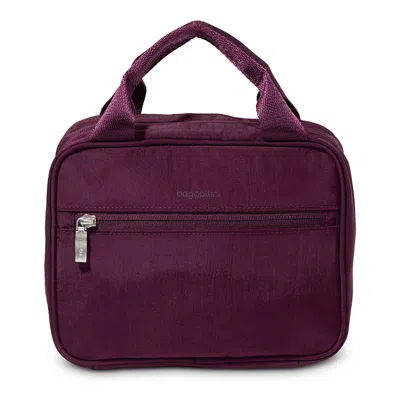 Baggallini Hanging Travel Toiletry Kit In Mulberry
