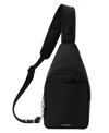 Baggallini Journey Anti-theft Small Sling Handbag In Black