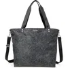 Baggallini Large Carryall Tote In Midnight Blossom