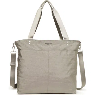 Baggallini Large Carryall  Crossbody Tote Bag In Neutral