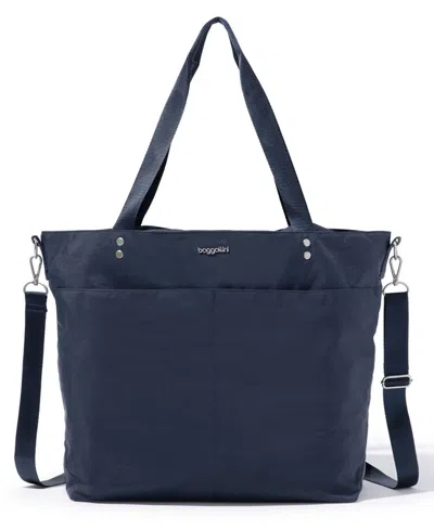 Baggallini Large Carryall Tote In French Navy