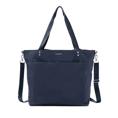 Baggallini Large Carryall Tote In French Navy