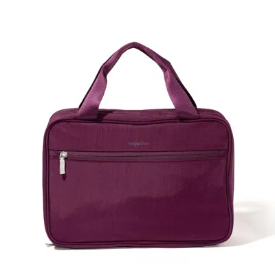 Baggallini Large Hanging Travel Toiletry Kit In Mulberry