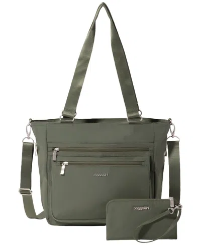 Baggallini Large Modern Belt Bag In Green