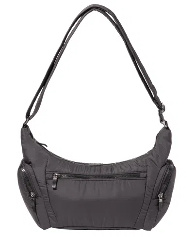 Baggallini Large Size Banana Sling Bag In Black