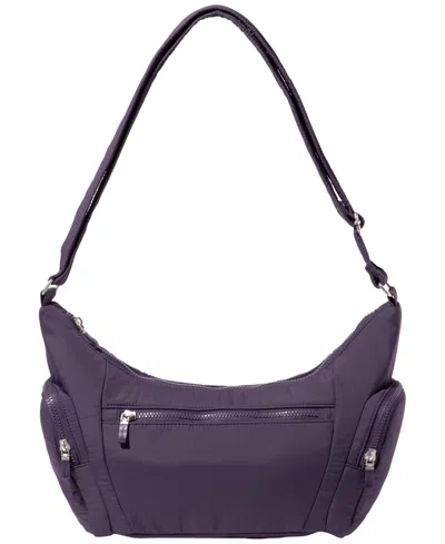 Baggallini Large Size Banana Sling Bag In Purple