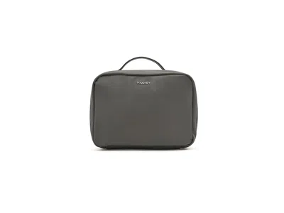 Baggallini Lenox Toiletry Kit Cosmetic Case Opal Grey Twill, Nylon