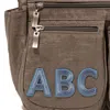 Baggallini Letter Patches In White