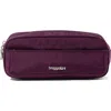 Baggallini Long Pocket Cosmetic Bag In Purple