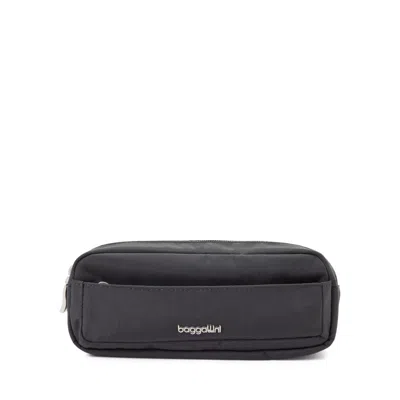 Baggallini Long Pocket Cosmetic In Black