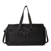 Baggallini Madison 2 In 1 Garment Duffel Bag In Black Twill