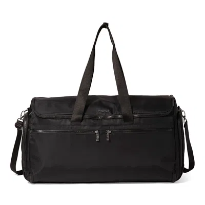 Baggallini Madison 2 In 1 Garment Duffel Bag In Black Twill