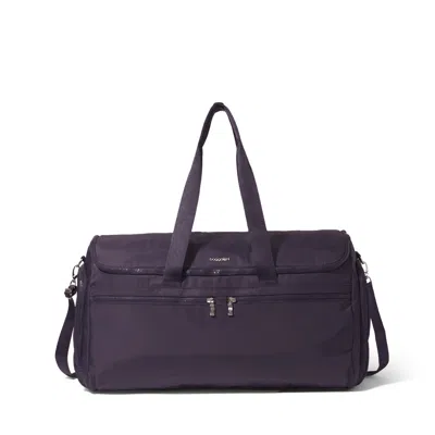 Baggallini Madison 2 In 1 Garment Duffel In Purple