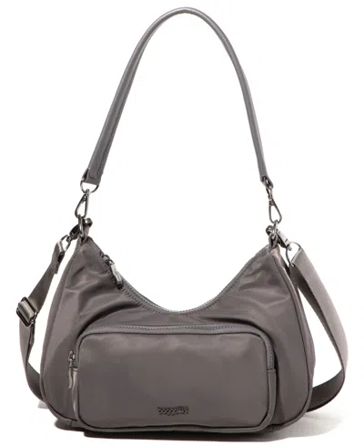 Baggallini Medium Size Savannah Crossbody Bag In Gray