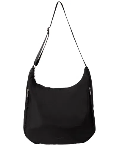 Baggallini Medium Swift Hobo Crossbody Bag In Black