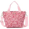 Baggallini Mini Carryall Crossbody Tote Bag In Heart Print