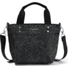 Baggallini Mini Carryall Tote In Midnight Blossom