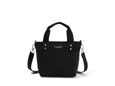 Baggallini Mini Carryall Tote Handbags Black: One Size