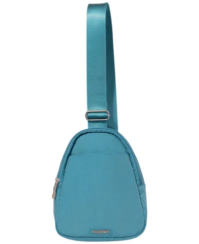 Baggallini Mini Double Zip Sling Bag