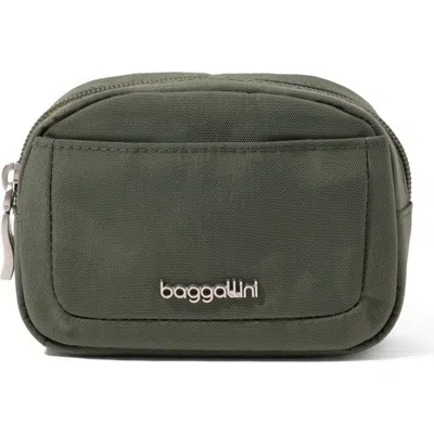 Baggallini Mini Pocket Cosmetic Bag In Green
