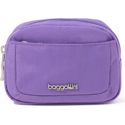 Baggallini Mini Pocket Cosmetic Bag In Purple